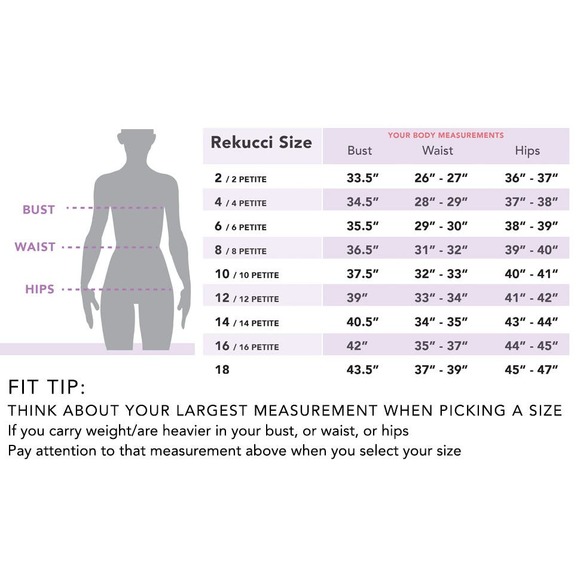Rekucci Size 4 Slimming 3/4 Sleeve Fit-and-Flare Crossover Tummy Control Dress - Picture 5 of 10